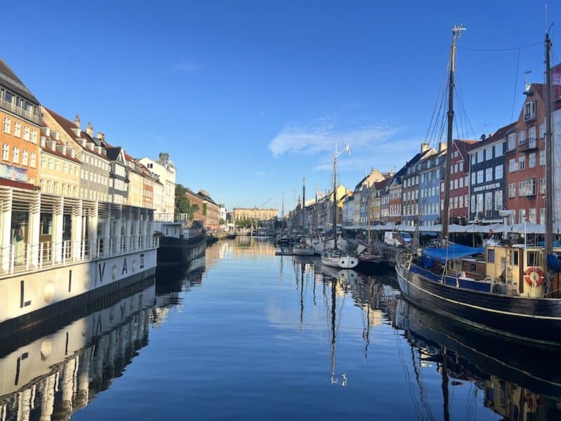 Canaux Copenhage - voyage interrail 2022