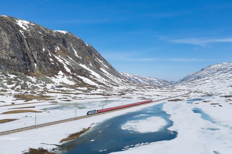 bergen line top 10 plus beaux train d'europe