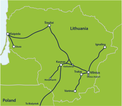 Réseau ferroviaire Lituanien