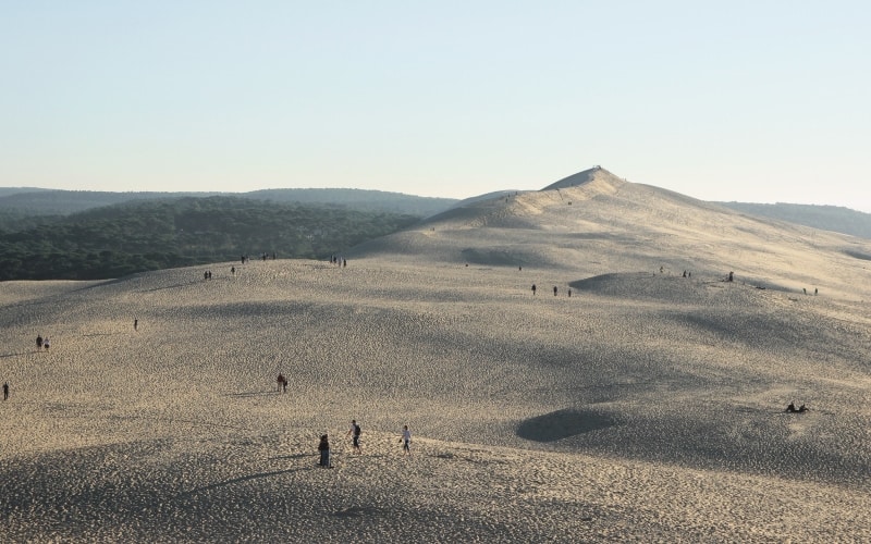 Vue depuis la dune du pila à La Teste-de-Buch
